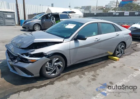 2025 Hyundai Elantra Sel Sport из США, поврежденный, VIN KMHLM4DG2SU908750